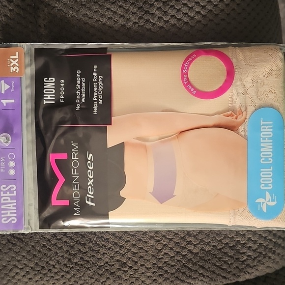 Maidenform Flexees Shaper Thong - Nude/Transparent - Picture 1 of 7